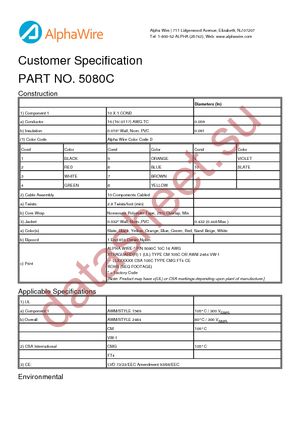 5080C SL001 datasheet  